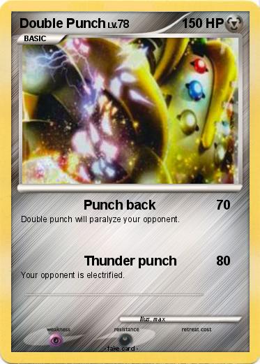 Pokemon Double Punch