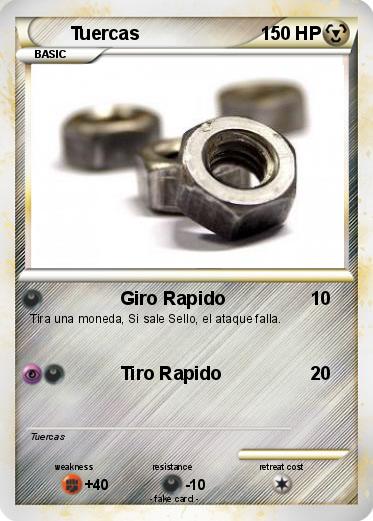 Pokemon Tuercas