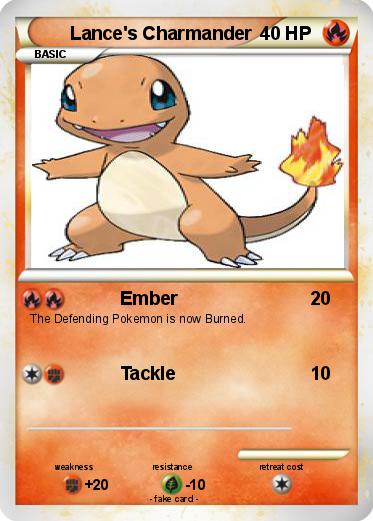 Pokemon Lance's Charmander