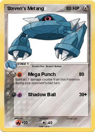 Pokemon Steven's Metang
