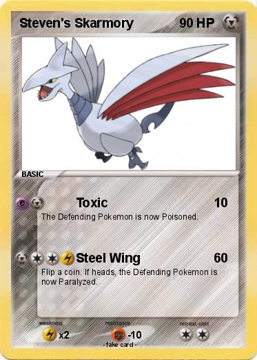 Pokemon Steven's Skarmory