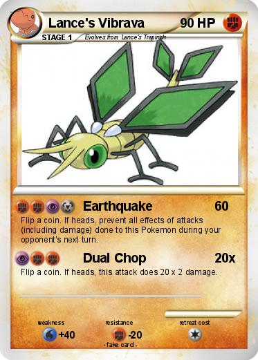 Pokemon Lance's Vibrava