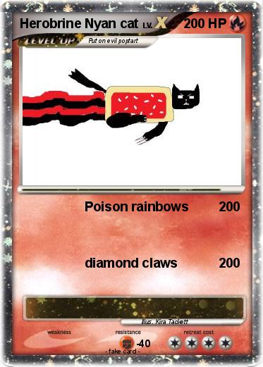 Pokemon Herobrine Nyan cat
