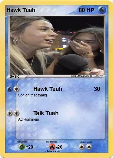 Pokemon Hawk Tuah