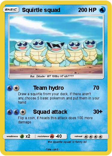 Pokemon Squirtle squad