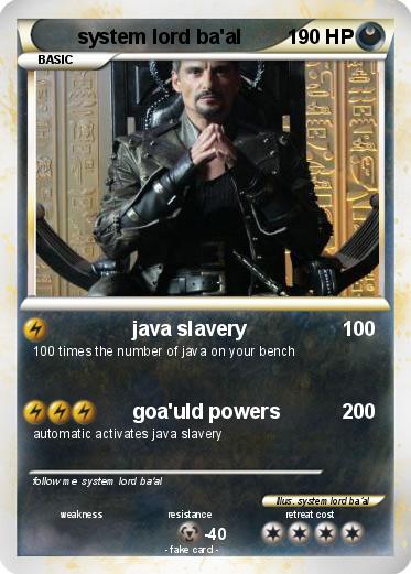 Pokemon system lord ba'al