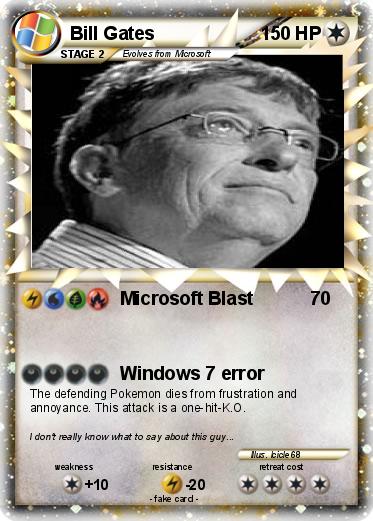 Pokemon Bill Gates