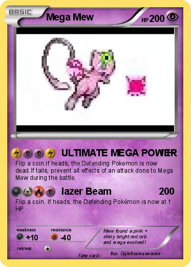 Pokemon Mega Mew