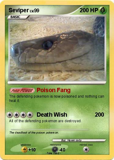 Pokemon Seviper