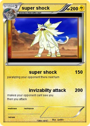 Pokemon super shock