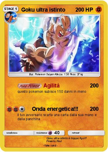Pokemon Goku ultra istinto