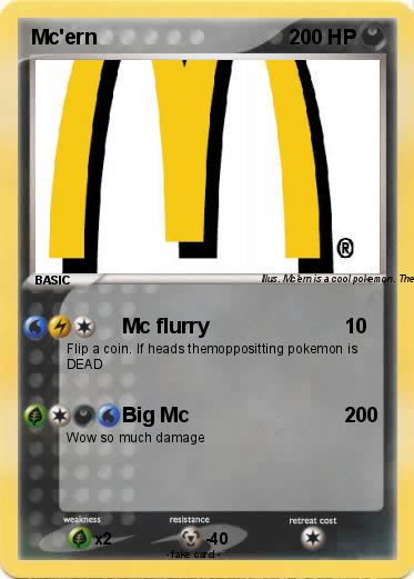Pokemon Mc'ern