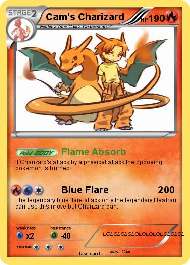 Pokemon Cam's Charizard