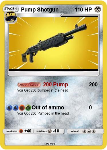 Pokemon Pump Shotgun