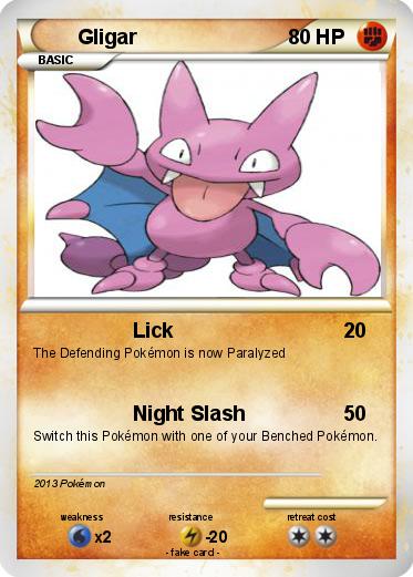 Pokemon Gligar