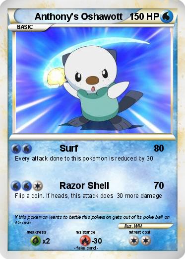 Pokemon Anthony's Oshawott