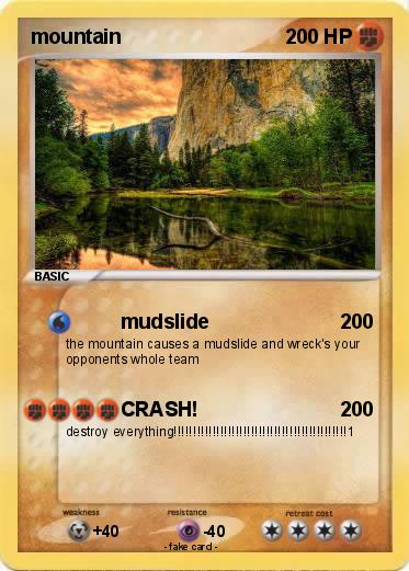 Pokemon mountain