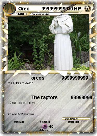 Pokemon Oreo         9999999999