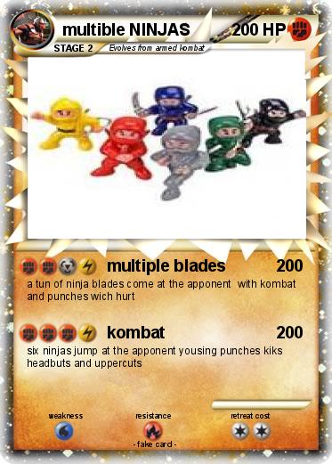 Pokemon multible NINJAS