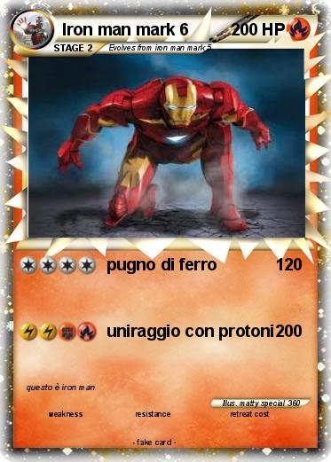 Pokemon Iron man mark 6