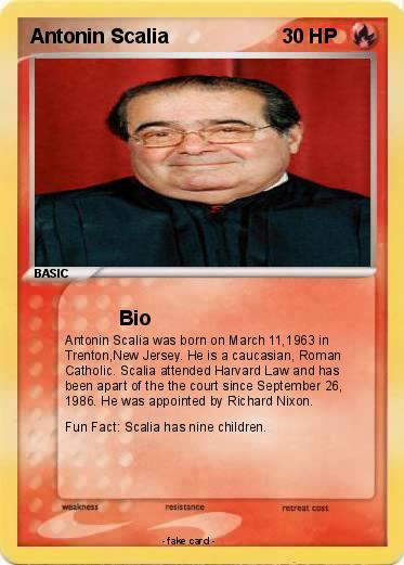 Pokemon Antonin Scalia