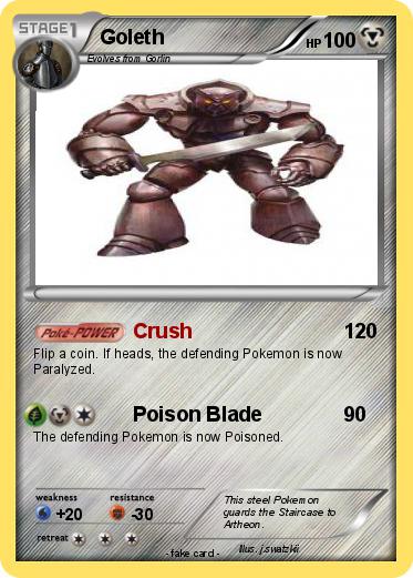 Pokemon Goleth