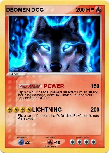 Pokemon DEOMEN DOG