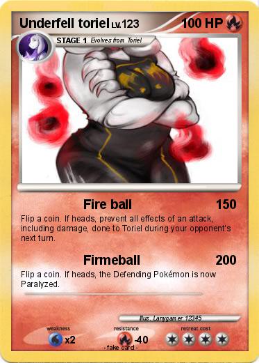 Pokemon Underfell toriel