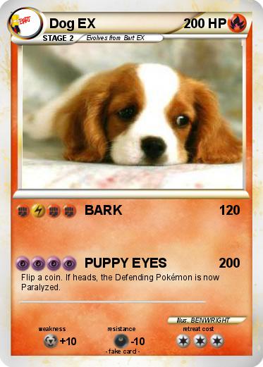 Pokemon Dog EX