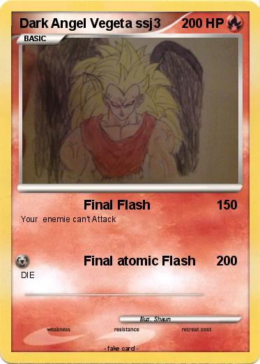 Pokemon Dark Angel Vegeta ssj3