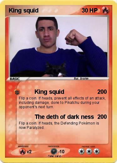 Pokemon King squid