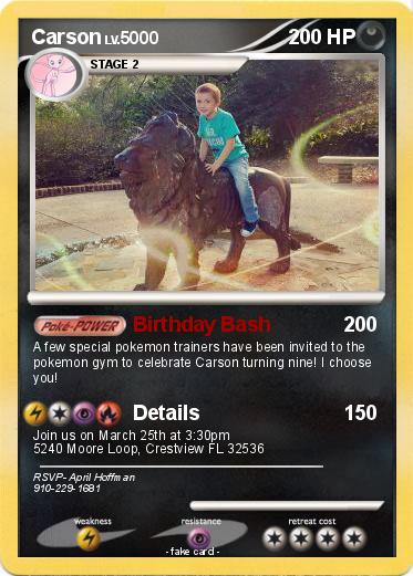 Pokemon Carson
