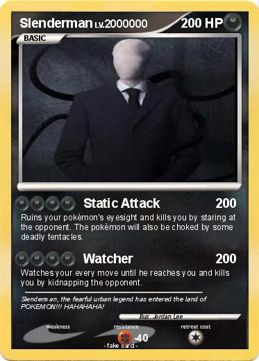 Pokemon Slenderman