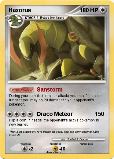 Pokemon Haxorus