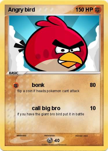 Pokemon Angry bird