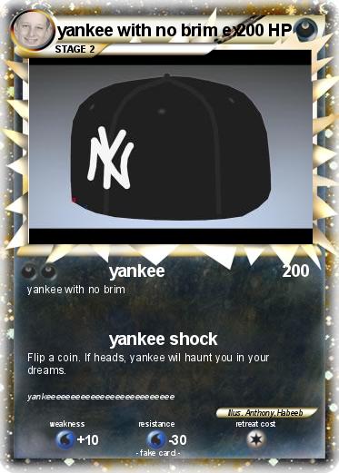 Pokemon yankee with no brim ex