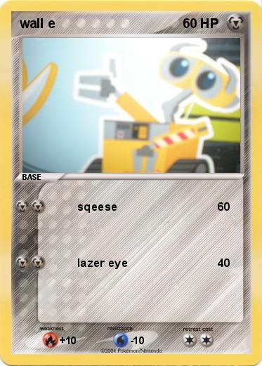 Pokemon wall e