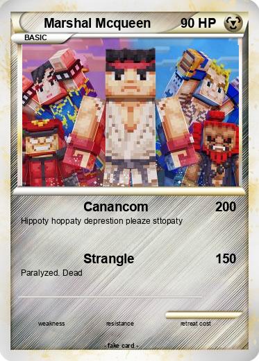 Pokemon Marshal Mcqueen