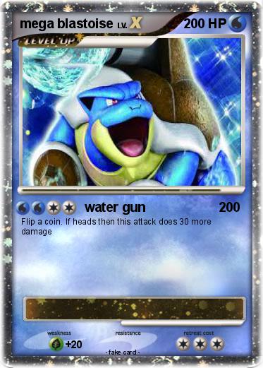 Pokemon mega blastoise
