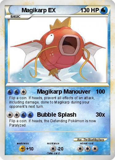 Pokemon Magikarp EX