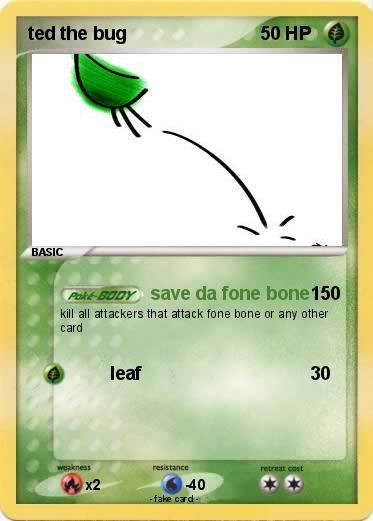 Pokemon ted the bug