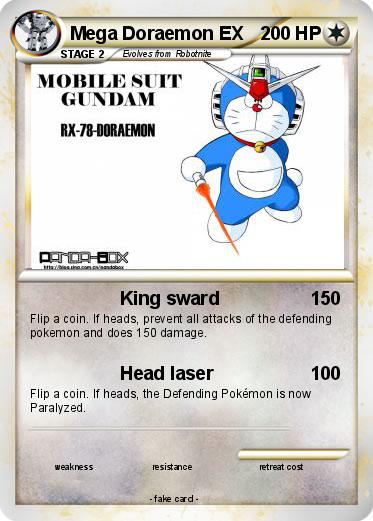 Pokemon Mega Doraemon EX Pokemon Mega Doraemon EX