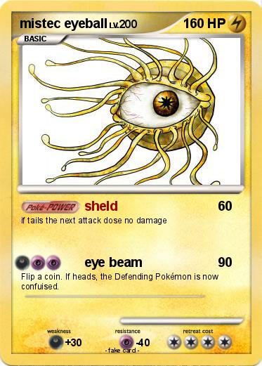Pokemon mistec eyeball