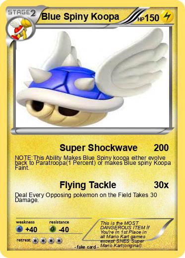 Pokemon Blue Spiny Koopa