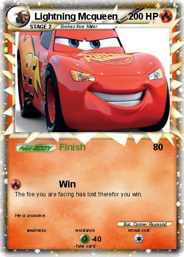 Pokemon Lightning Mcqueen