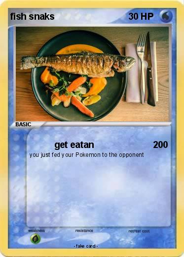 Pokemon fish snaks