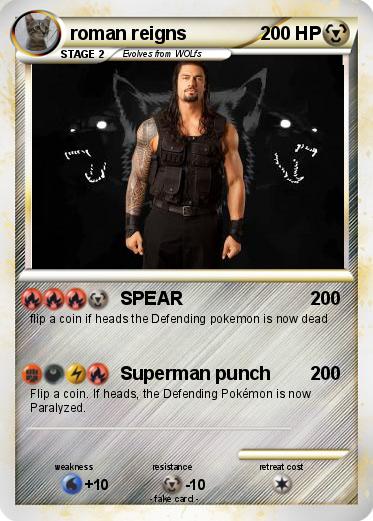 Pokemon roman reigns
