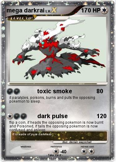 Pokemon mega darkrai