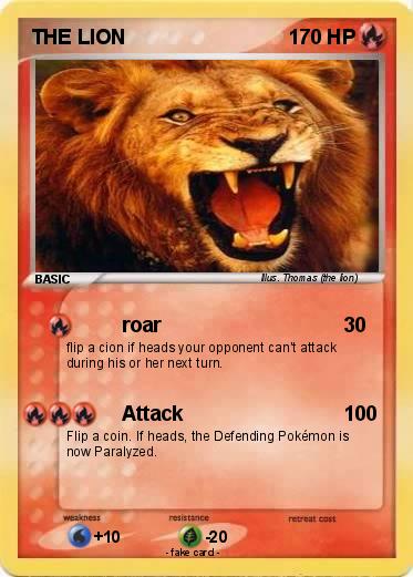 Pokemon THE LION