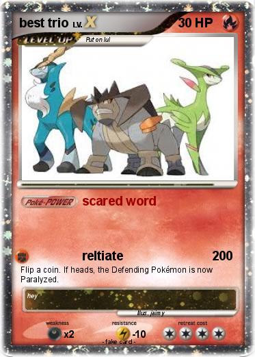 Pokemon best trio